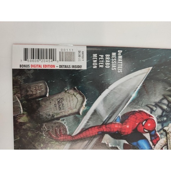 Spider-Man The Lost Hunt 1 NM Ryan Brown Cover, DeMatteis, Messias Marvel 2023 - Picture 4 of 6